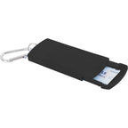 Refillable Bandage Dispenser with Carabiner - Black - Detail