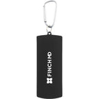 Refillable Bandage Dispenser with Carabiner - Black - Front