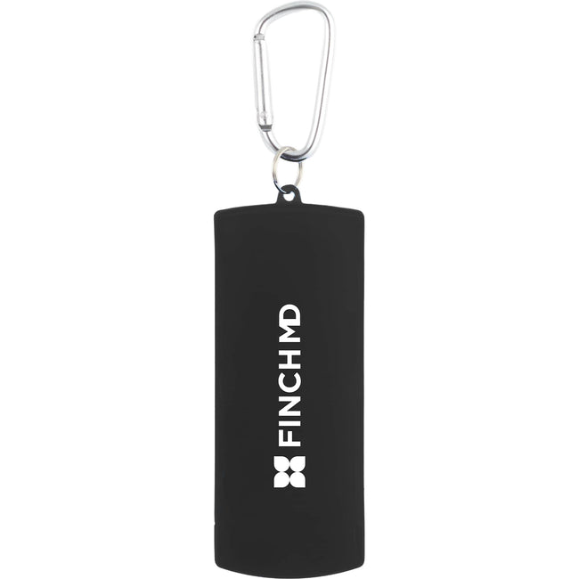 Refillable Bandage Dispenser with Carabiner