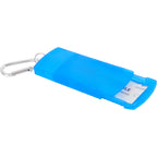 Refillable Bandage Dispenser with Carabiner - Blue - Detail