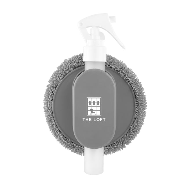 Refillable Spray Bottle with Cleaning Cloth Full Color