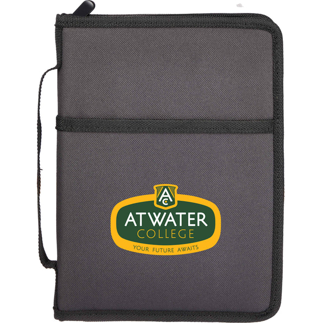 Refillable Zip Journal Folio in Recycled Ocean Plastic