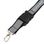 Reflective Lanyard in Recycled Polyester, 1 Inch - Black - Front