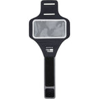 Reflective Phone Arm Band for Running Full Color - Black - Front