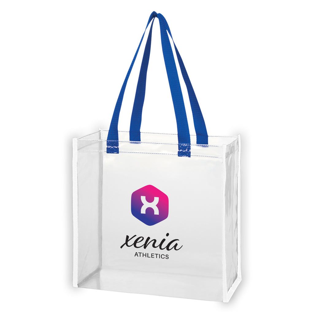 Reflective Shopper Tote Bag in Clear EVA - Reflective_Colorbrite