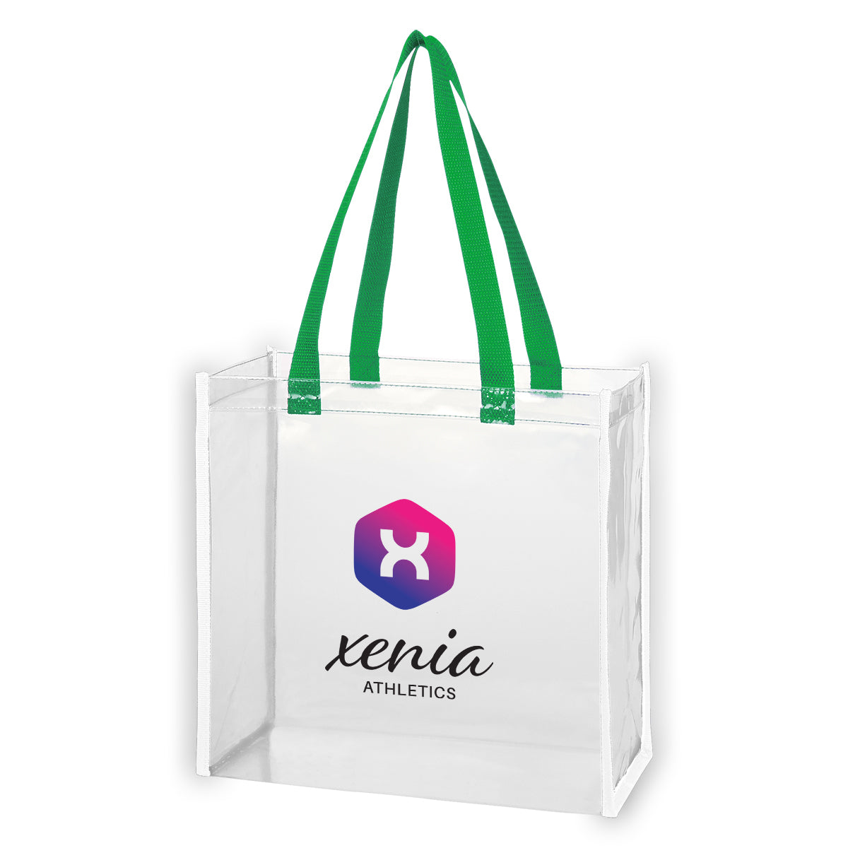 Reflective Shopper Tote Bag in Clear EVA - Reflective_Colorbrite