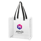Reflective Shopper Tote Bag in Clear EVA - Reflective_Colorbrite