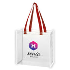 Reflective Shopper Tote Bag in Clear EVA - Reflective_Colorbrite