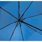 Reflective Trim Auto Umbrella in Recycled Fabric, 48 Inch Transfer - Royal - Detail