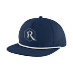 Reggie Rope Cap, Recycled Embroidery - Embroidery