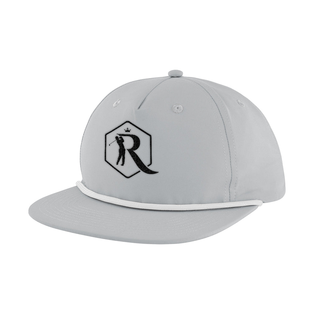 Reggie Rope Cap, Recycled Embroidery - Embroidery