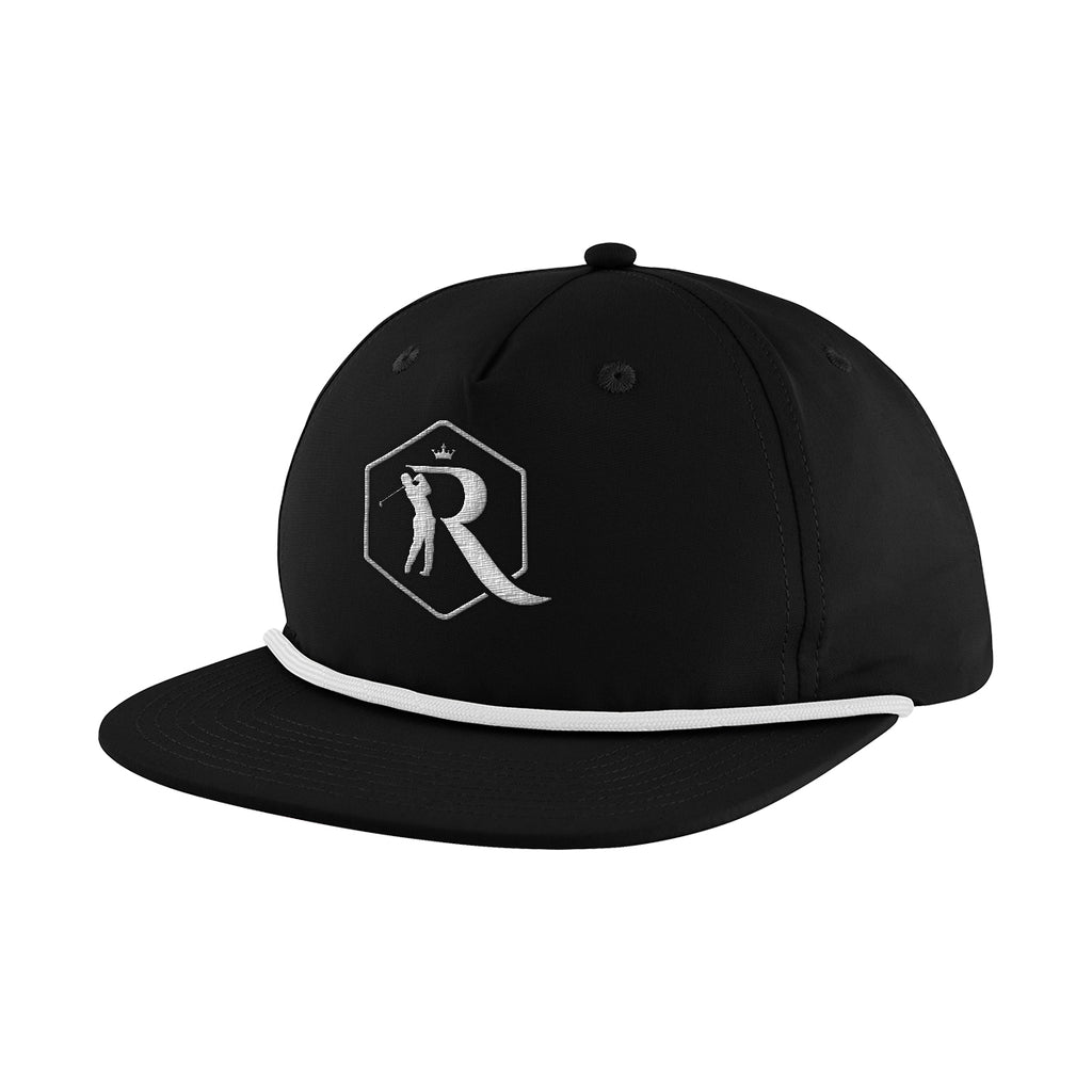 Reggie Rope Cap, Recycled Embroidery - Embroidery