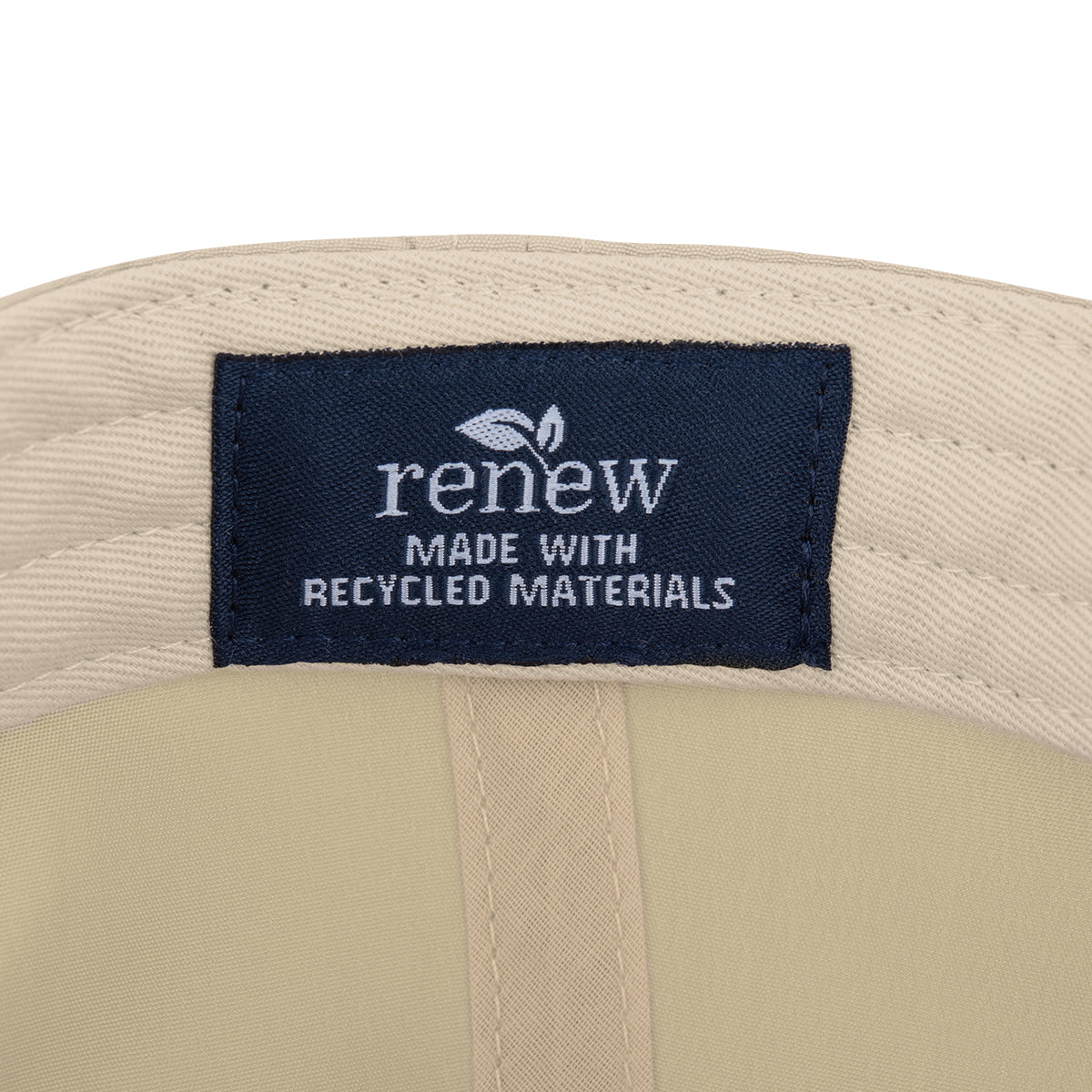 Reggie Rope Cap, Recycled Embroidery - Khaki - Tag