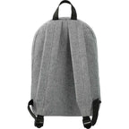 Reign Small Polycanvas Backpack Embroidery - Graphite - Back