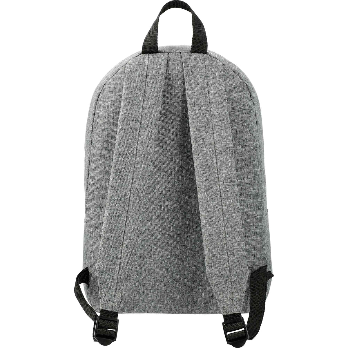Reign Small Polycanvas Backpack Embroidery - Graphite - Back