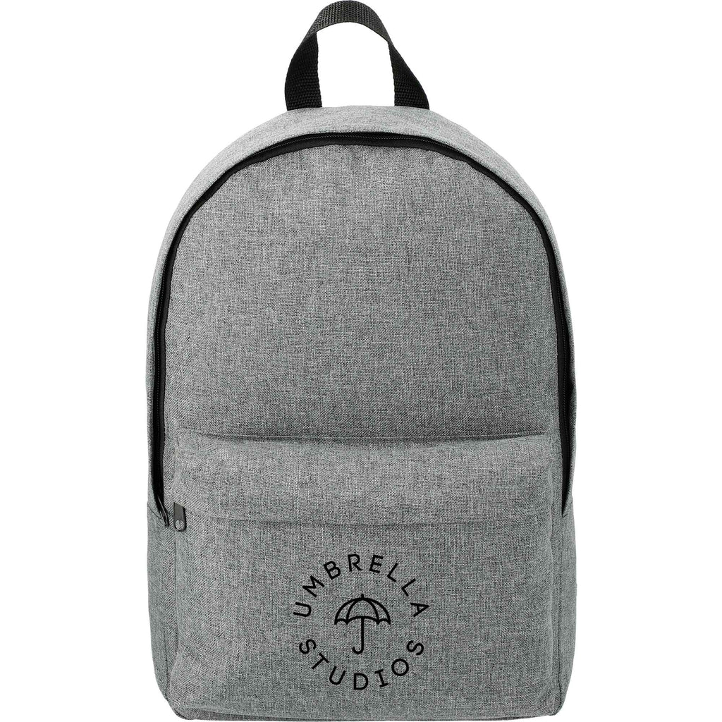 Reign Small Polycanvas Backpack Embroidery - Graphite - Front