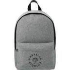 Reign Small Polycanvas Backpack Embroidery - Graphite - Front