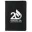 Remark Bound Notebook with Recycled Cover, 5 x 7 Inches Debossing - Black - Front