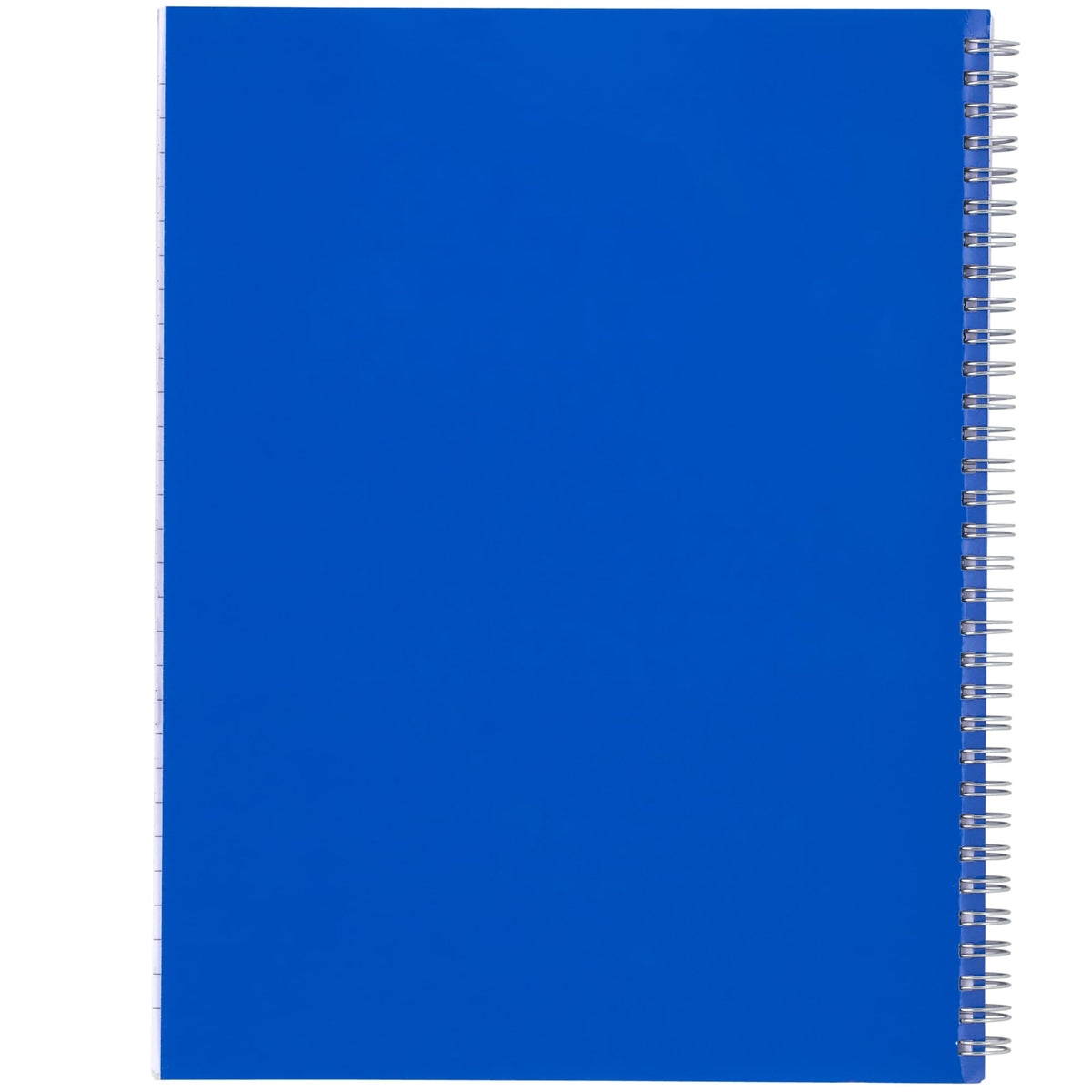 Remark Five Subject Notebook with Dividers, 8.5 x 11 Inches - Blue - Back