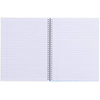 Remark Five Subject Notebook with Dividers, 8.5 x 11 Inches - Blue - Front 2