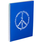 Remark Five Subject Notebook with Dividers, 8.5 x 11 Inches - Blue - Right Angle