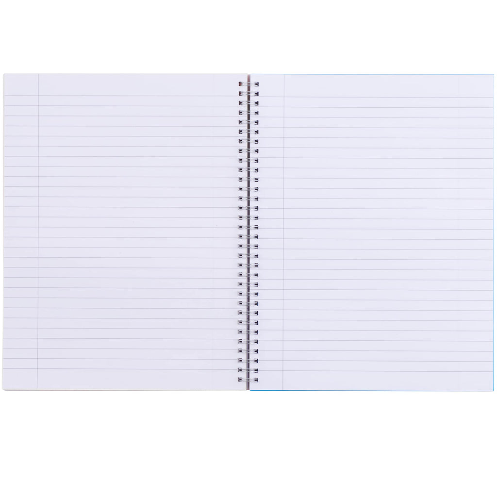 Remark Five Subject Notebook with Dividers, 8.5 x 11 Inches - Red - Front 2