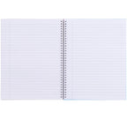 Remark Five Subject Notebook with Dividers, 8.5 x 11 Inches - Red - Front 2