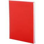 Remark Five Subject Notebook with Dividers, 8.5 x 11 Inches - Red - Left Angle 2