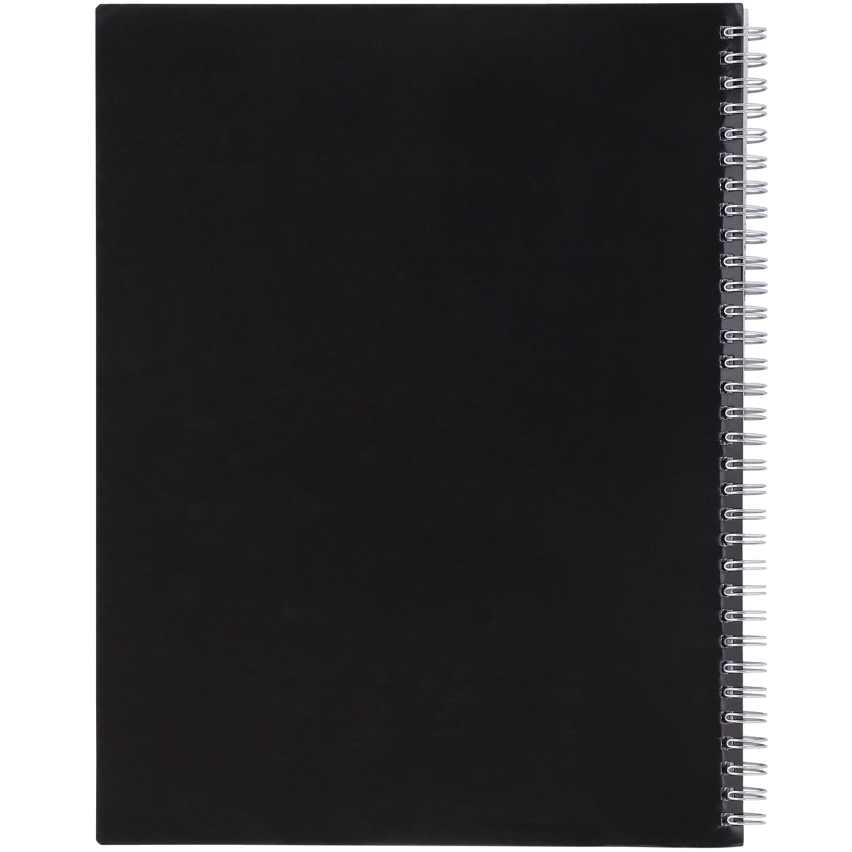 Remark One Subject Notebook, 8.5 x 11 Inches - Black - Back