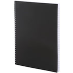 Remark One Subject Notebook, 8.5 x 11 Inches - Black - Left Angle 2