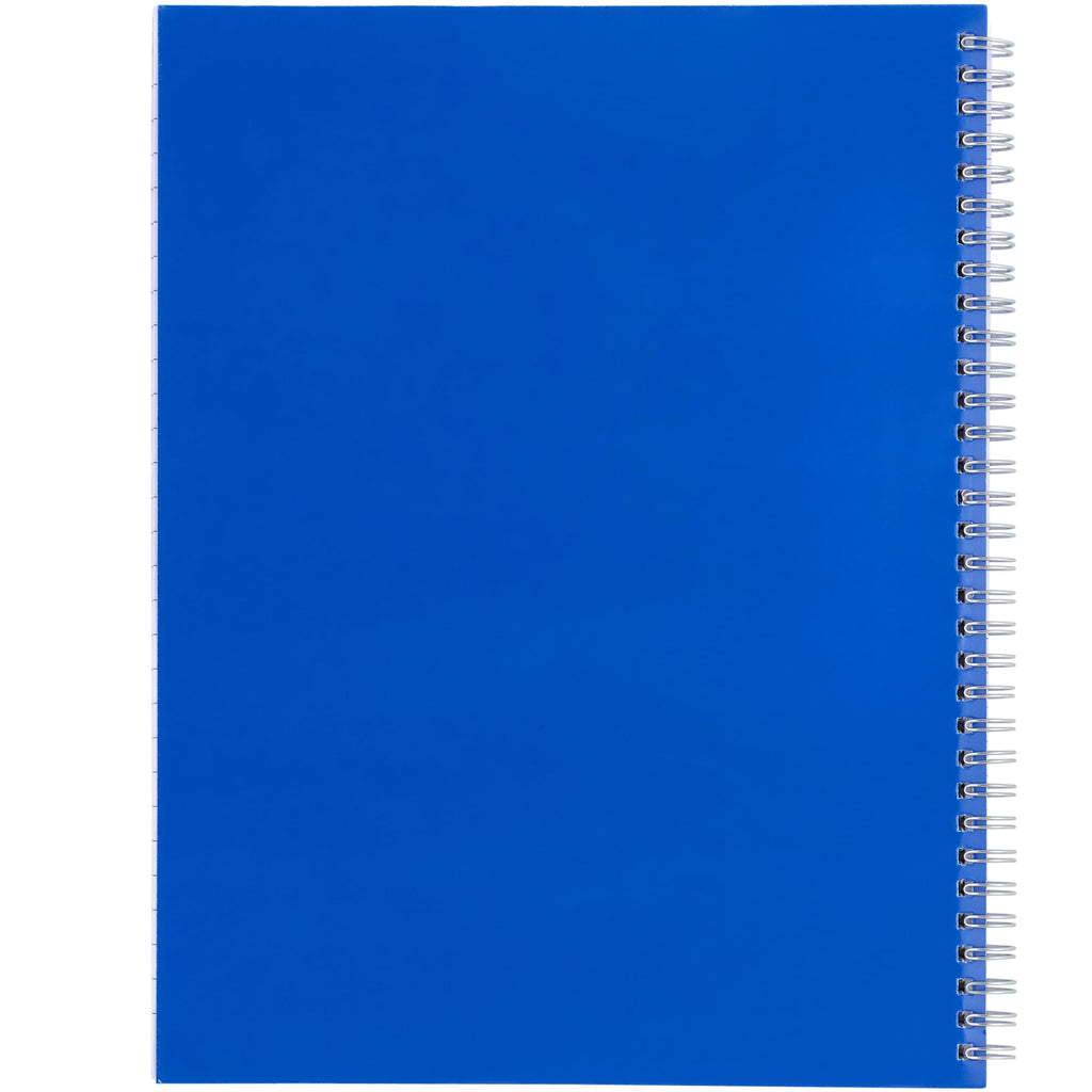 Remark One Subject Notebook, 8.5 x 11 Inches - Blue - Back