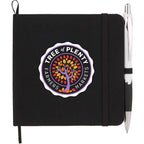 Remark Square Notebook with Recycled Cover, 4.7 x 4.7 Inches Full Color - Black - Front