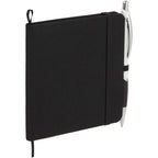 Remark Square Notebook with Recycled Cover, 4.7 x 4.7 Inches Full Color - Black - Right Angle