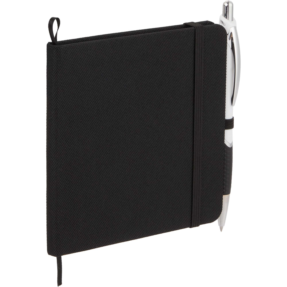 Remark Square Notebook with Recycled Cover, 4.7 x 4.7 Inches Full Color - Black - Right Angle
