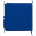 Remark Square Notebook with Recycled Cover, 4.7 x 4.7 Inches Full Color - Blue - Back