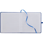 Remark Square Notebook with Recycled Cover, 4.7 x 4.7 Inches Full Color - Blue - Open