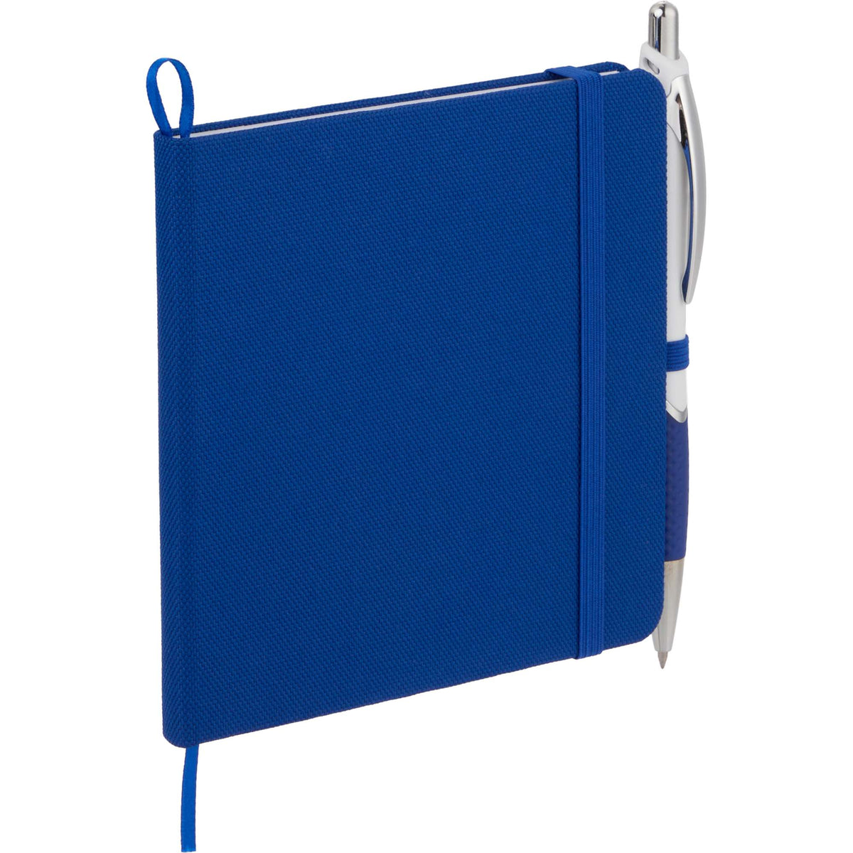 Remark Square Notebook with Recycled Cover, 4.7 x 4.7 Inches Full Color - Blue - Right Angle