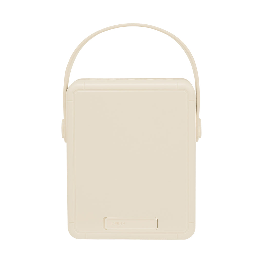 Remix Speaker in Recycled ABS - Cream - Back