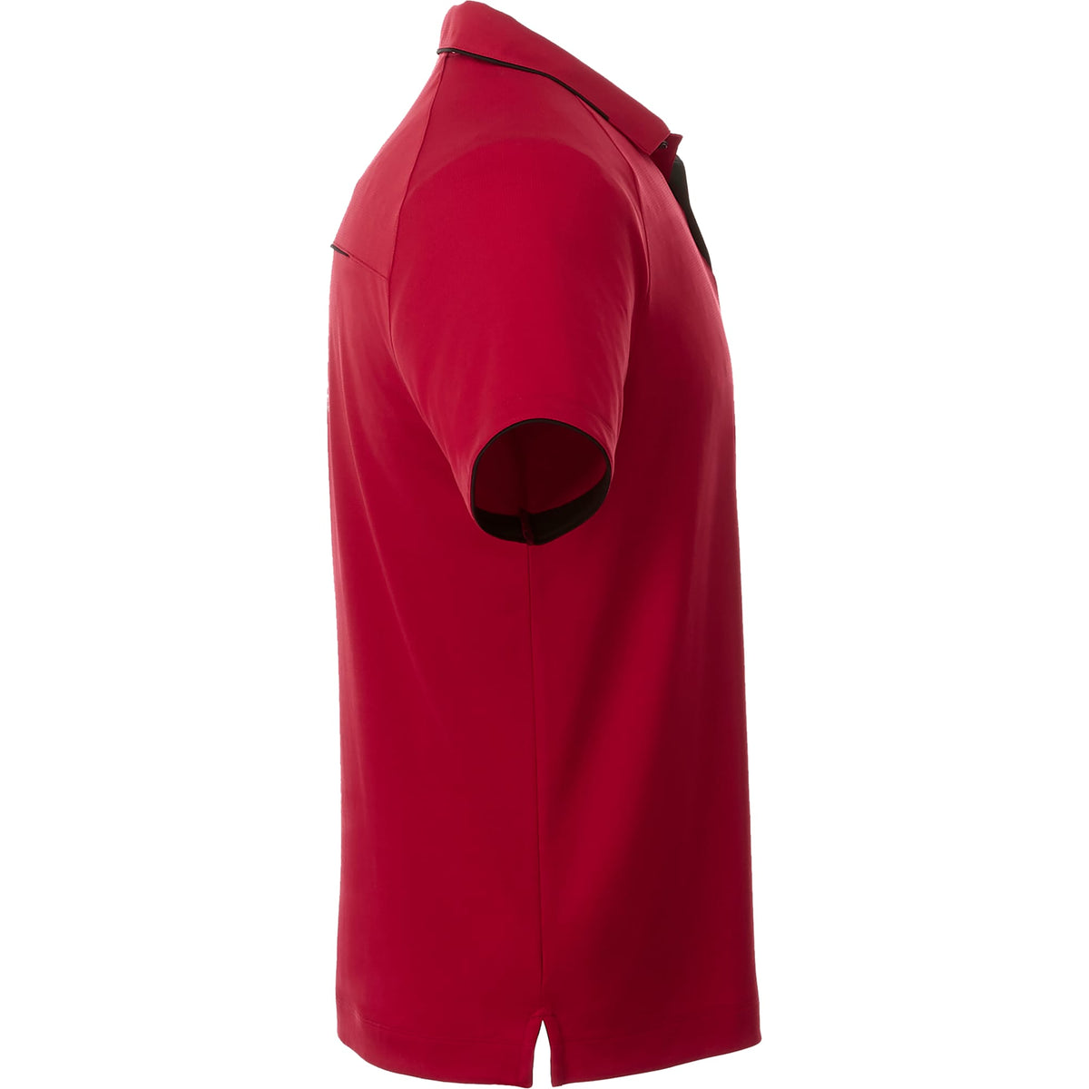 Remus Snap Placket Performance Polo for Men Transfer - Team Red/Black - Right Side