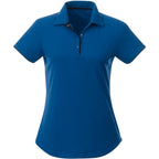 Remus Snap Placket Polo for Women Debossing - Invictus/Black - Front Flat