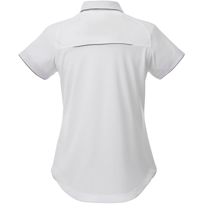 Remus Snap Placket Polo for Women Embroidery