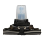 Remy Collapsible Water Bottle with Wrist Strap, 17 oz - Black - Alternate