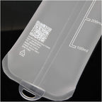 Remy Collapsible Water Bottle with Wrist Strap, 17 oz - White - Detail 2