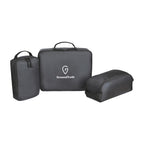 Renew Packing Cubes in Recycled PET, Set of 3 - Black - View 1