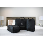 Renew Packing Cubes in Recycled PET, Set of 3 Transfer - Black - View 5