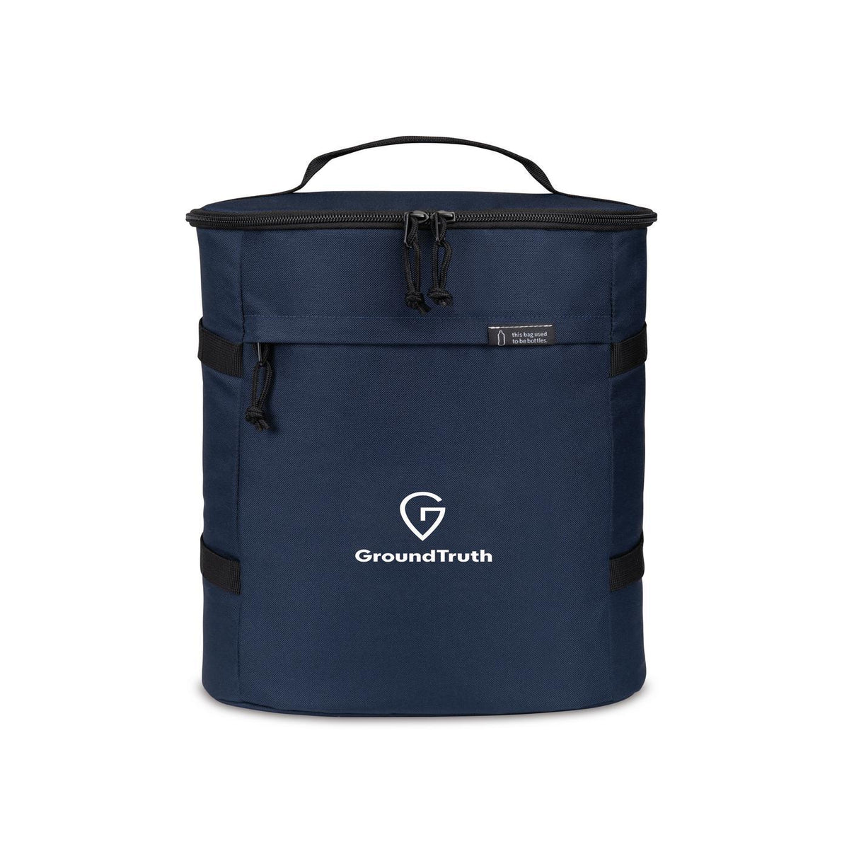 Renew Recycled Backpack Cooler, 20 Cans - Navy - View 1