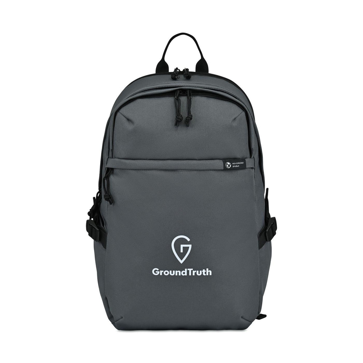Renew Recycled Laptop Backpack, 15 Inch Transfer - Durango Grey - View 1