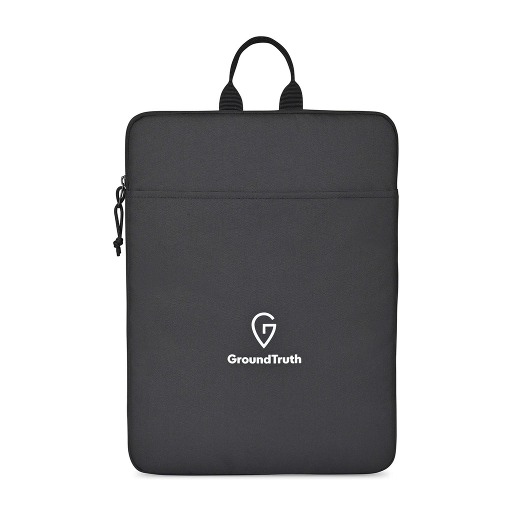 Renew Recycled Laptop Sleeve, 16 Inch Transfer - Black - View 1