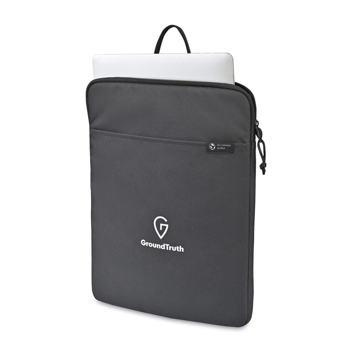 Renew Recycled Laptop Sleeve, 16 Inch Transfer - Black - View 2