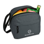 Renew Recycled Lunch Cooler with Angled Opening, 9 Cans - Durango Grey - View 3